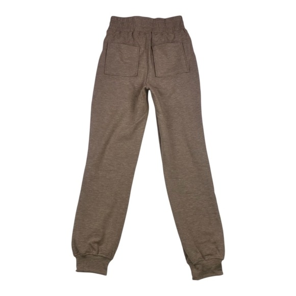 Moon River NWT Fleece Lined Tassel Jogger Neutral Brown XS - Picture 14 of 15